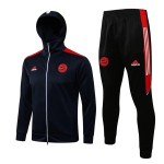 FC Bayern München Champions League Hooded Trainingsjacke 2022-23 Blaue